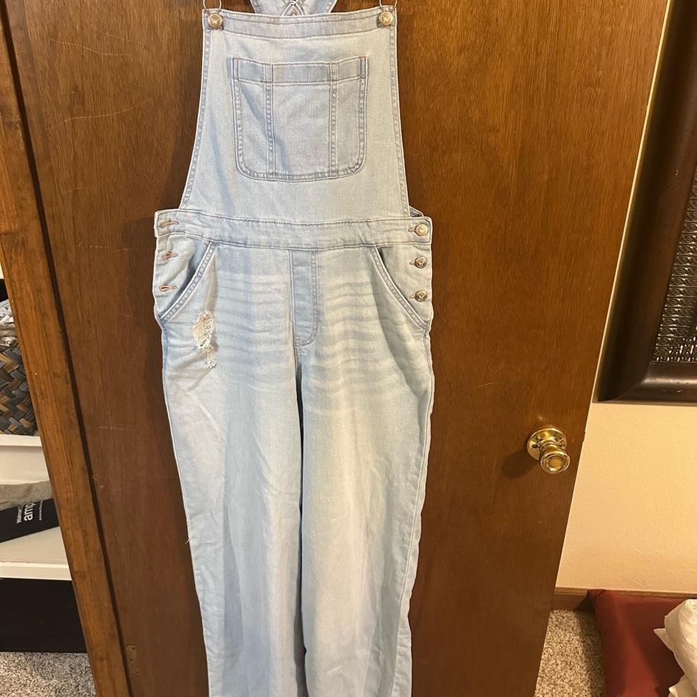 Jessica Simpson Light Blue Denim Overalls